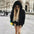 ChicBlend Womens Patchwork Fur Grass Hoodie - LauBelle Brand