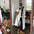 Cream Wool Long Coat for Women - LauBelle Brand