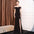 Elegant Zip Maxi: Polyester Skirt for Meetings - LauBelle