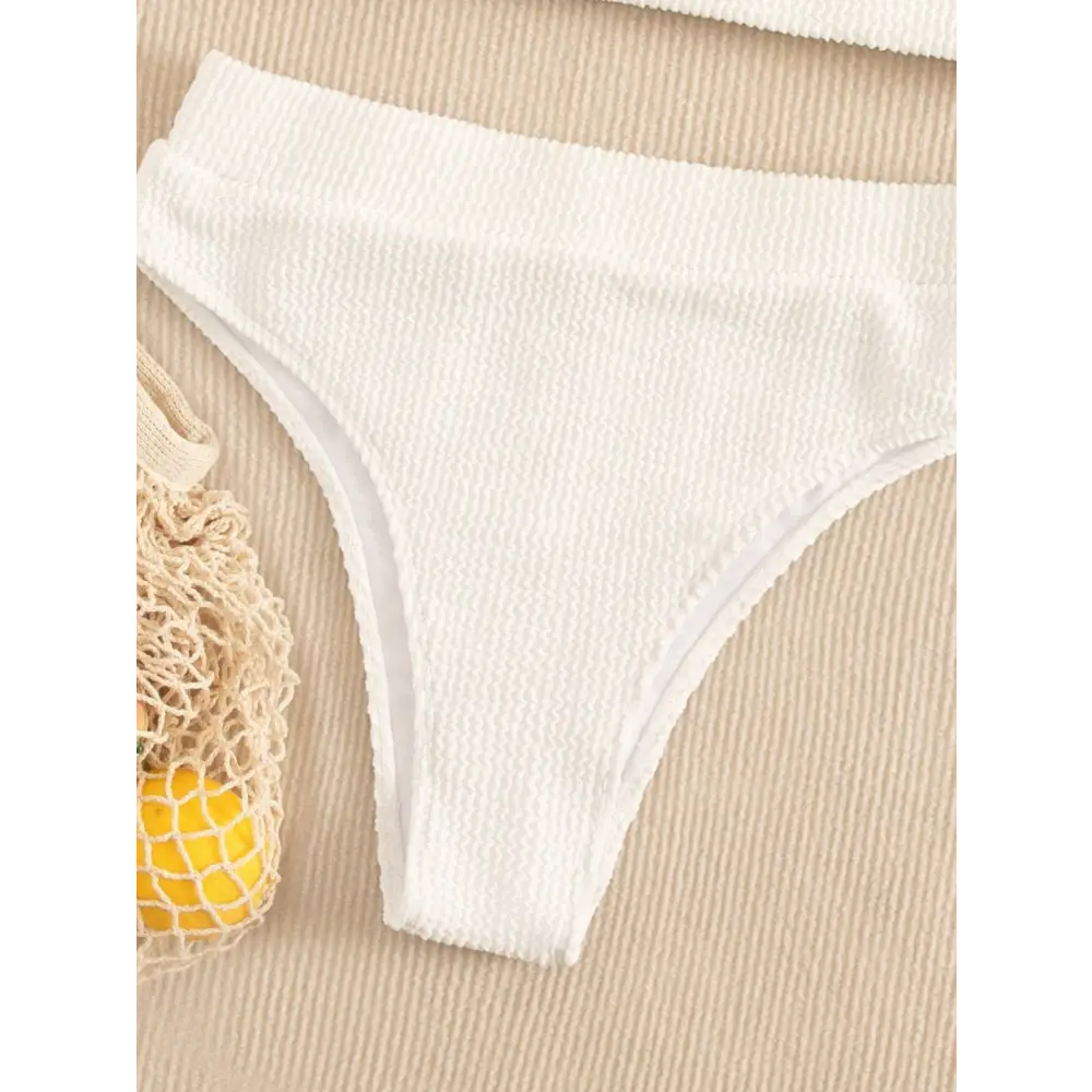 Flaunt One-Shoulder Bikini with Unique Asymmetrical Design - LauBelle