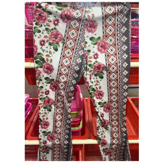 FlexFit Print Trousers with Flexible and Breathable Fabric - LauBelle