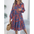 Leopard Luxe Dress with Contrasting Color and Bold Print - LauBelle Brand