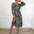 Leopard Print Lace-Up Dress for Women - LauBelle Brand
