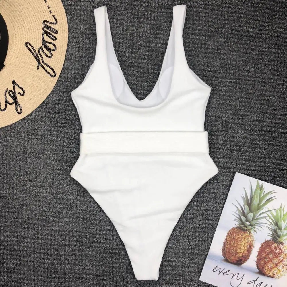 PureFit White Swimsuit for a Stylish and Comfortable Summer - LauBelle