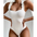 Ruffled Monokini Push Up Swimsuit for Women - LauBelle