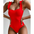 Ruffled Monokini Push Up Swimsuit for Women - LauBelle