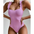 Ruffled Monokini Push Up Swimsuit for Women - LauBelle
