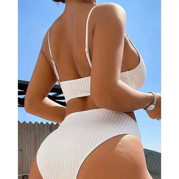 Split Spring Bikini for Women Comfortable and Flattering Fit - LauBelle