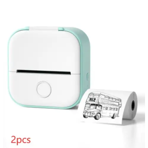 Phomemo T02 Mini Inkless Pocket Printer with Extensive Question Banks - LauBelle