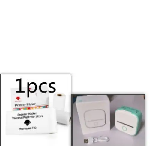 Phomemo T02 Mini Inkless Pocket Printer with Extensive Question Banks - LauBelle