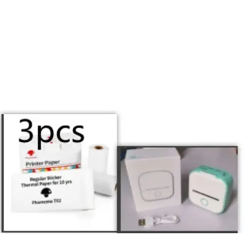 Phomemo T02 Mini Inkless Pocket Printer with Extensive Question Banks - LauBelle