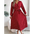 Polka Dot Pleated Maxi Dress for Elegant Comfort - LauBelle Brand