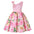 Digital Print Princess Dress with Classic Fairy Tale Patterns - LauBelle Brand