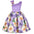 Digital Print Princess Dress with Classic Fairy Tale Patterns - LauBelle Brand