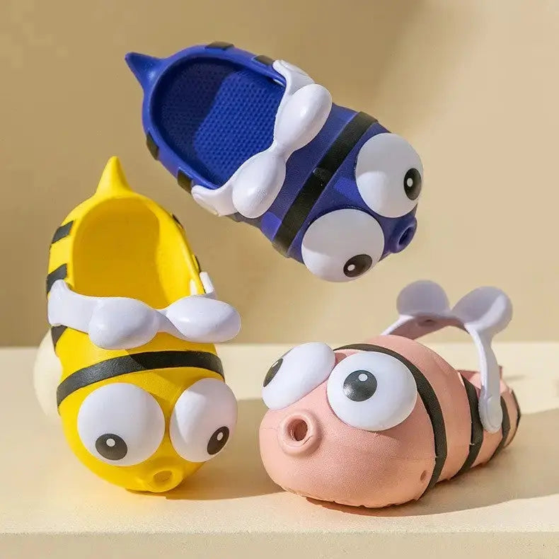 SunnyToes Cartoon Baby Slippers for Comfort and Style - LauBelle Brand