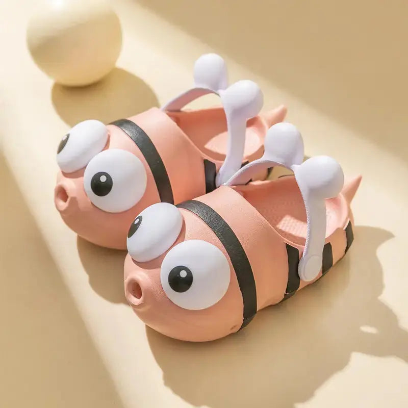 SunnyToes Cartoon Baby Slippers for Comfort and Style - LauBelle Brand