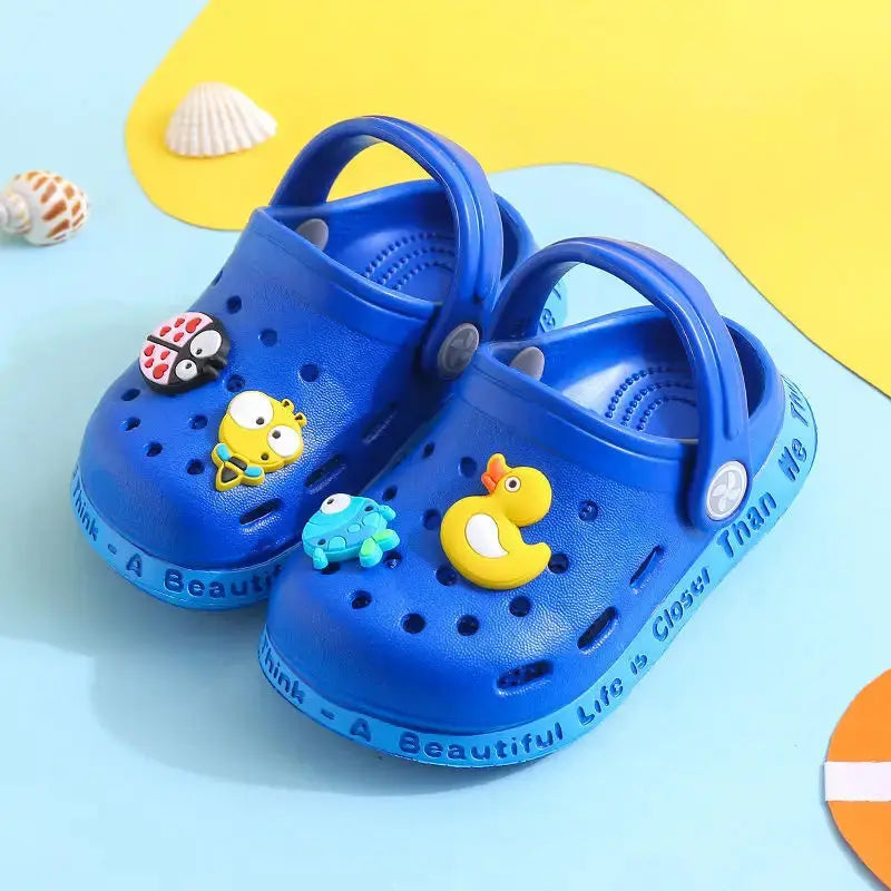 ToonTrek Toddler Slippers with Vibrant Colors and Playful Designs - LauBelle Brand