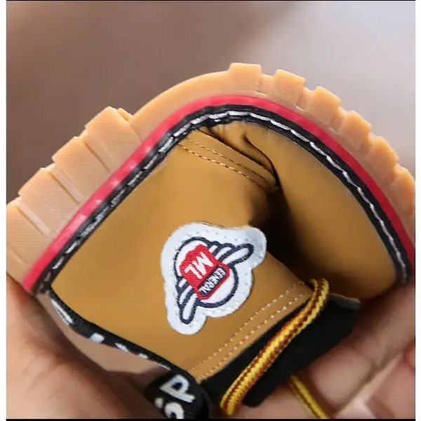 CozyCotton Velvet Warmth Boots for Toddlers Aged 1 to 3 Years - LauBelle