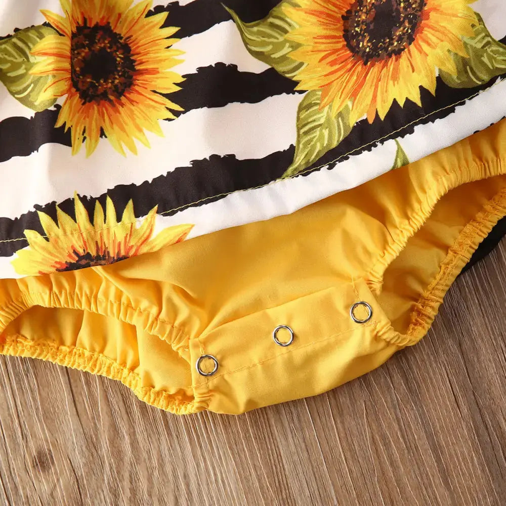 SunnySnug Breezy Baby Romper Ultra Soft Breathable Fabric - LauBelle Brand