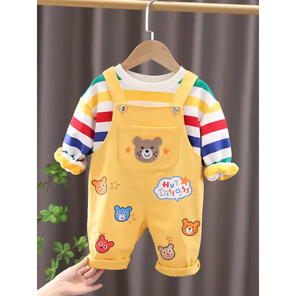 Adventure Champs Boys Overall Suit for Outdoor Exploration - LauBelle