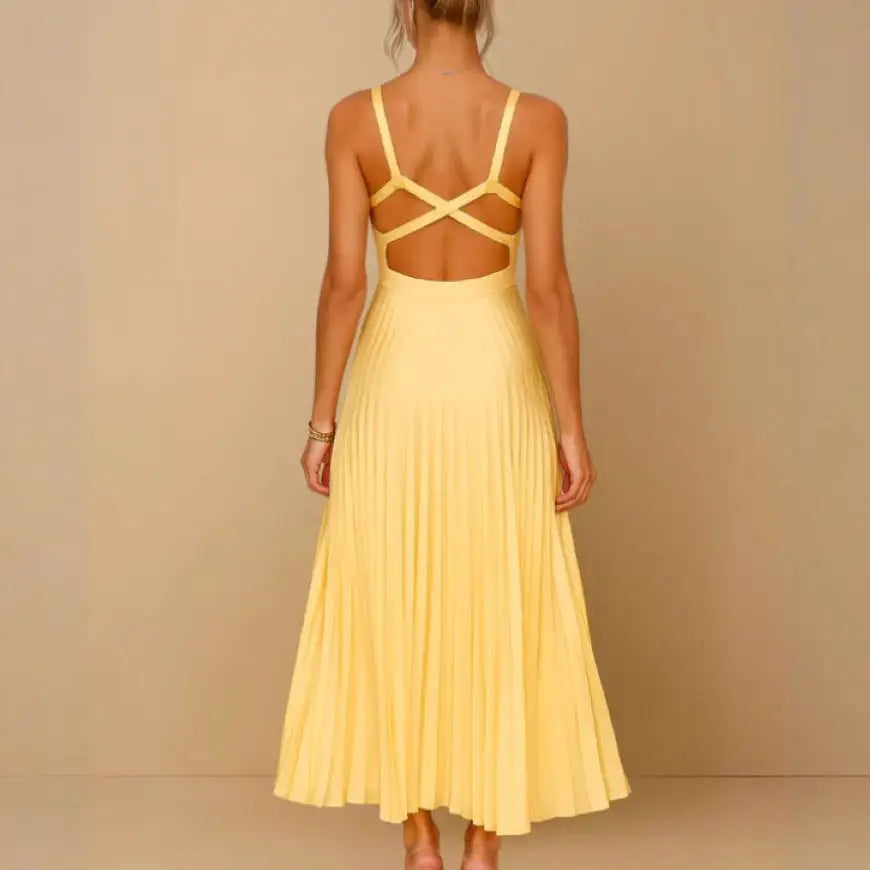 Strap Folding Elegant Sexy Party Dress for Special Occasions - LauBelle