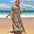 Seaside Breeze Beach Skirt Lightweight Coastal Elegance - LauBelle