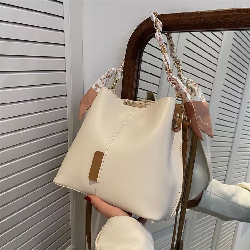 Chic Autumn Crossbody Bucket Bag for Women - LauBelle Brand