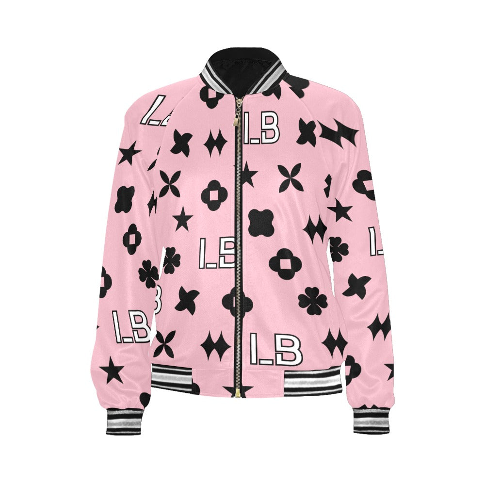 Women's Horizontal Stripes Jacket (Model H21) - LauBelle Brand