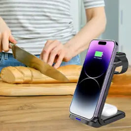 Three In One Wireless Charger Bracket Base for Multiple Devices