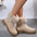 CozyChic Side-Zip Plush Winter Boots for Women - LauBelle Brand