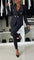 ChicMatch Women's Office Suit: Lapel Jacket & Trousers - LauBelle Brand