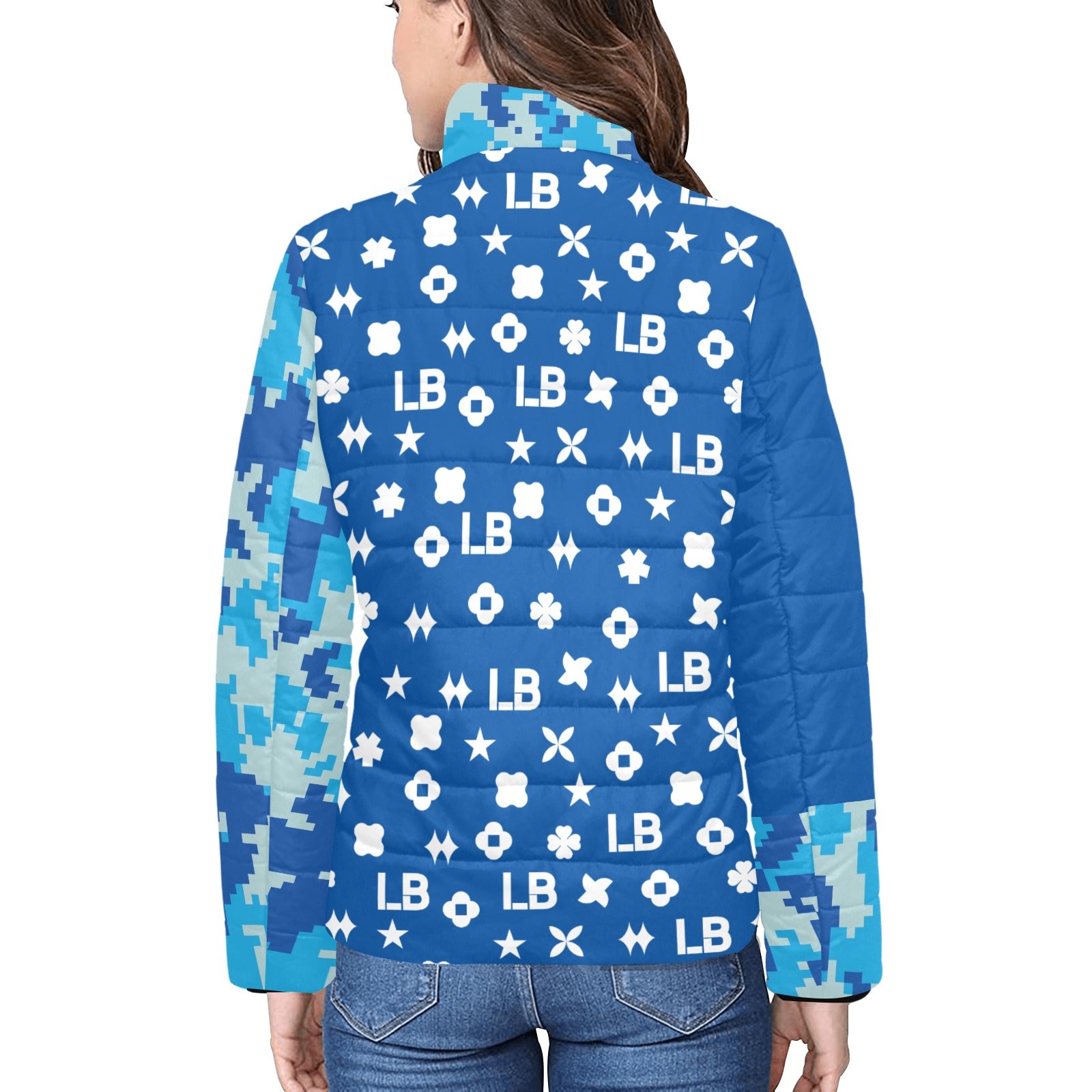 Women's stand collar padded jacket(H41) - LauBelle Brand