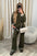 ChicSuit: Women's Split Top & Loose Pants Set - LauBelle Brand