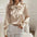 Satin Bow Blouse - Women's Casual Long Sleeve Top - LauBelle Brand