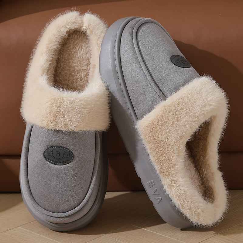 CozySuede Women’s Indoor Plush Winter House Slippers - LauBelle Brand