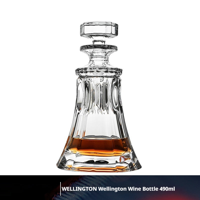 Imported Crystal Glass Foreign Wine Brandy Whisky Wine Bottle Wine Decanter - LauBelle