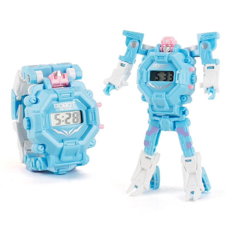 Cartoon electronic deformation watch - LauBelle