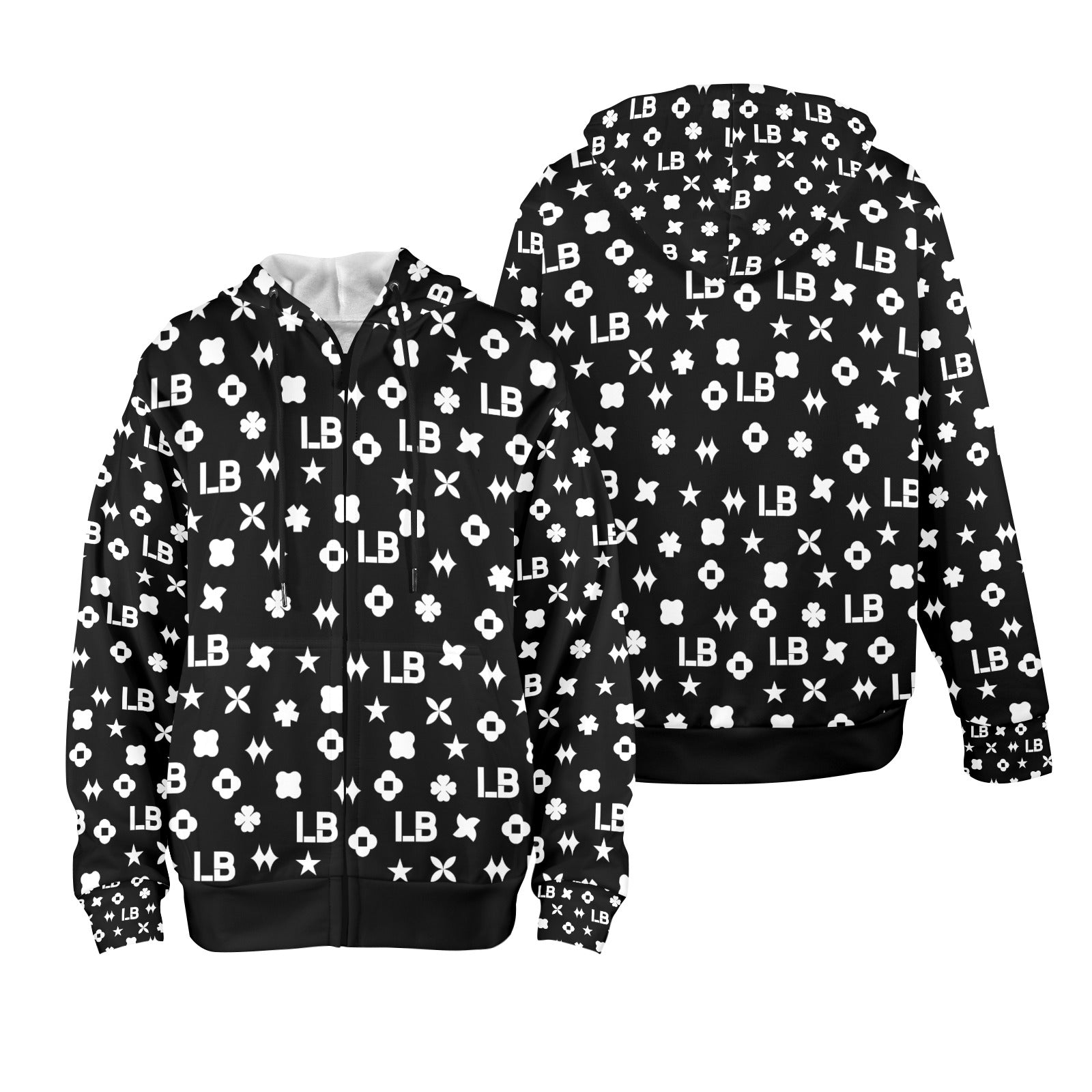 Women's Fleece Full-Zip Hoodie - LauBelle Brand