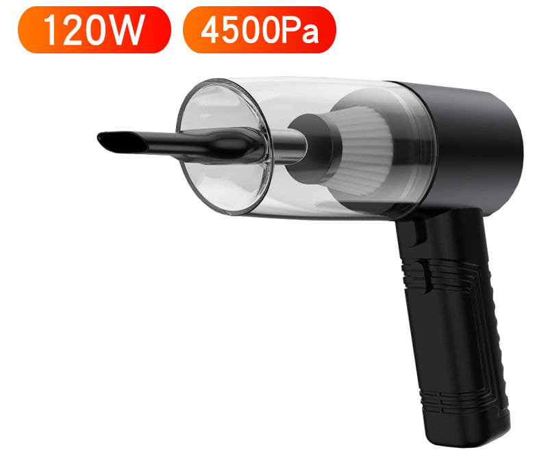 Portable Vacuum Cleaner for Home and Car with Five Accessories