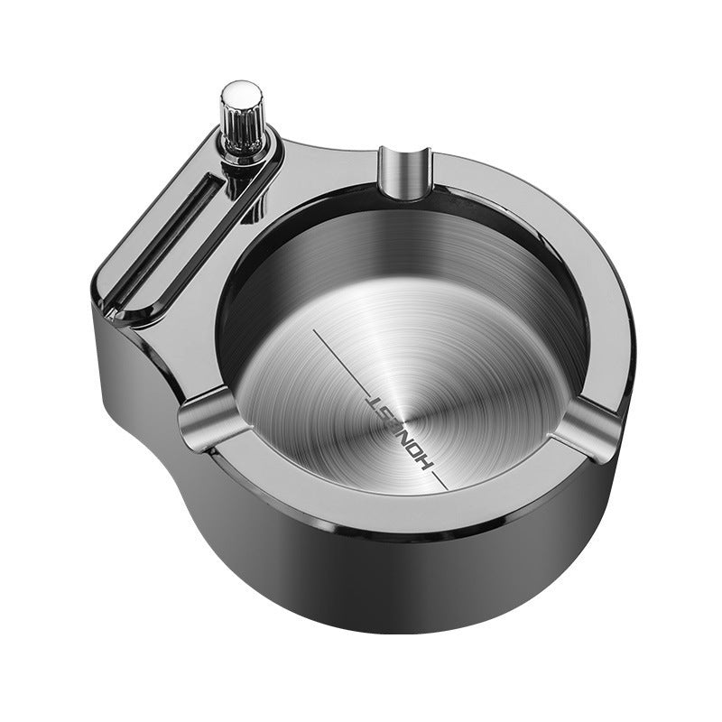 Eternal Flame Ashtray Set: Metal Match & Fancy Tray - LauBelle Brand