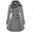 Elegant Women's Slim Woolen Belted Windbreaker - LauBelle Brand