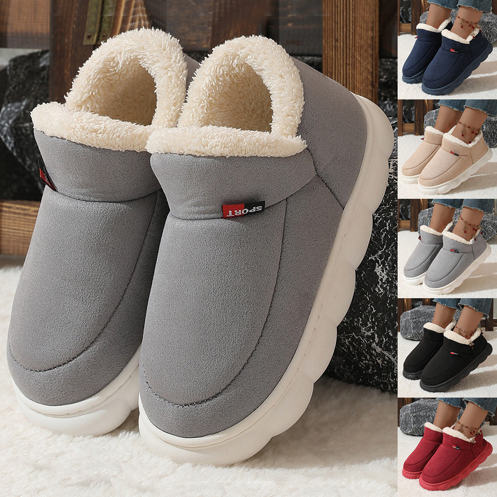 CozyStep Winter Plush Suede House & Garden Shoes - LauBelle