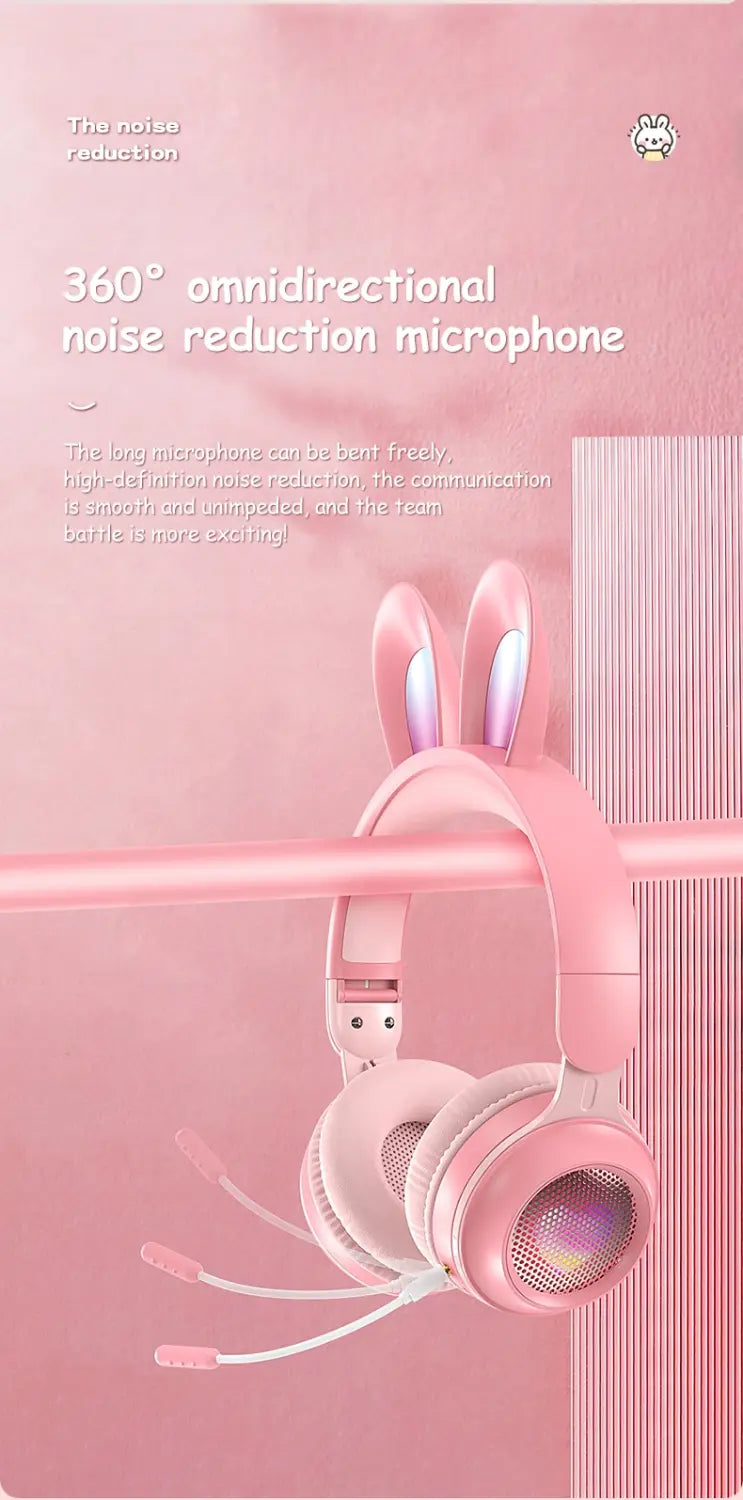 Bluetooth 5.0 Stereo Headphones with Call Function and Battery Display