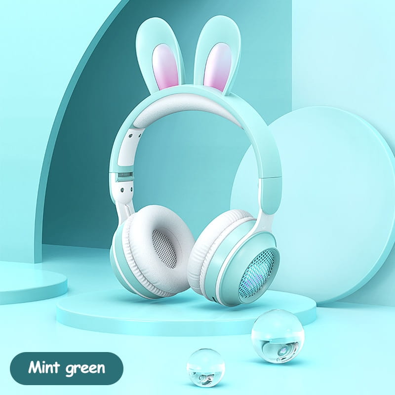 Bluetooth 5.0 Stereo Headphones with Call Function and Battery Display