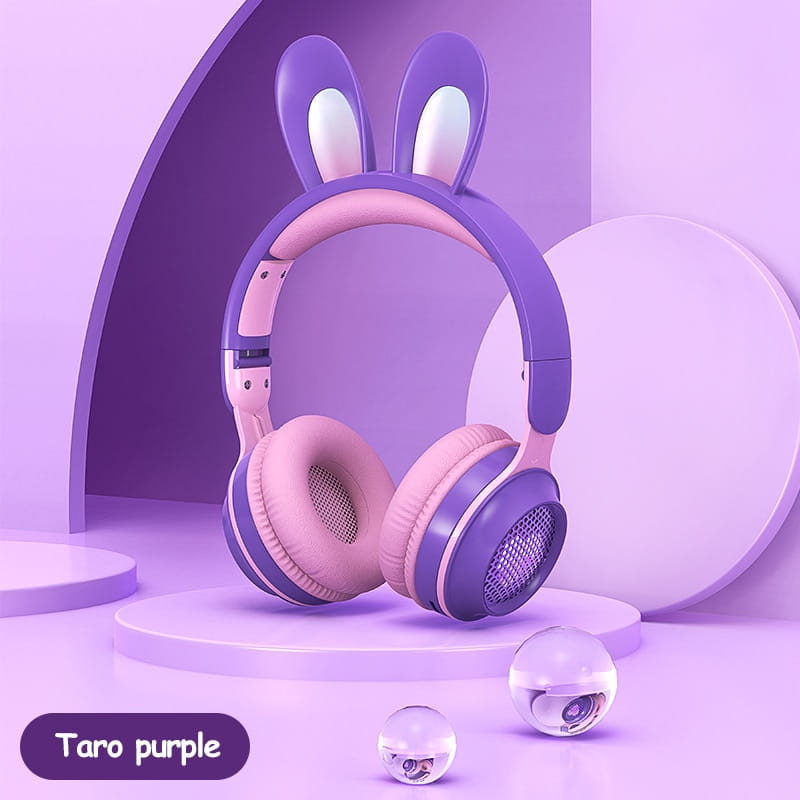 Bluetooth 5.0 Stereo Headphones with Call Function and Battery Display