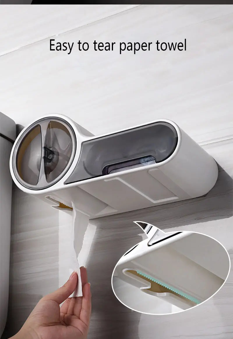 Plastic Planet Waterproof Non Slip Universal Tissue Holder