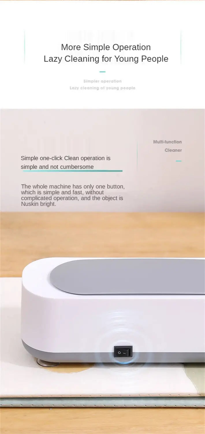 Ultrasonic Jewelry and Accessory Cleaning Machine