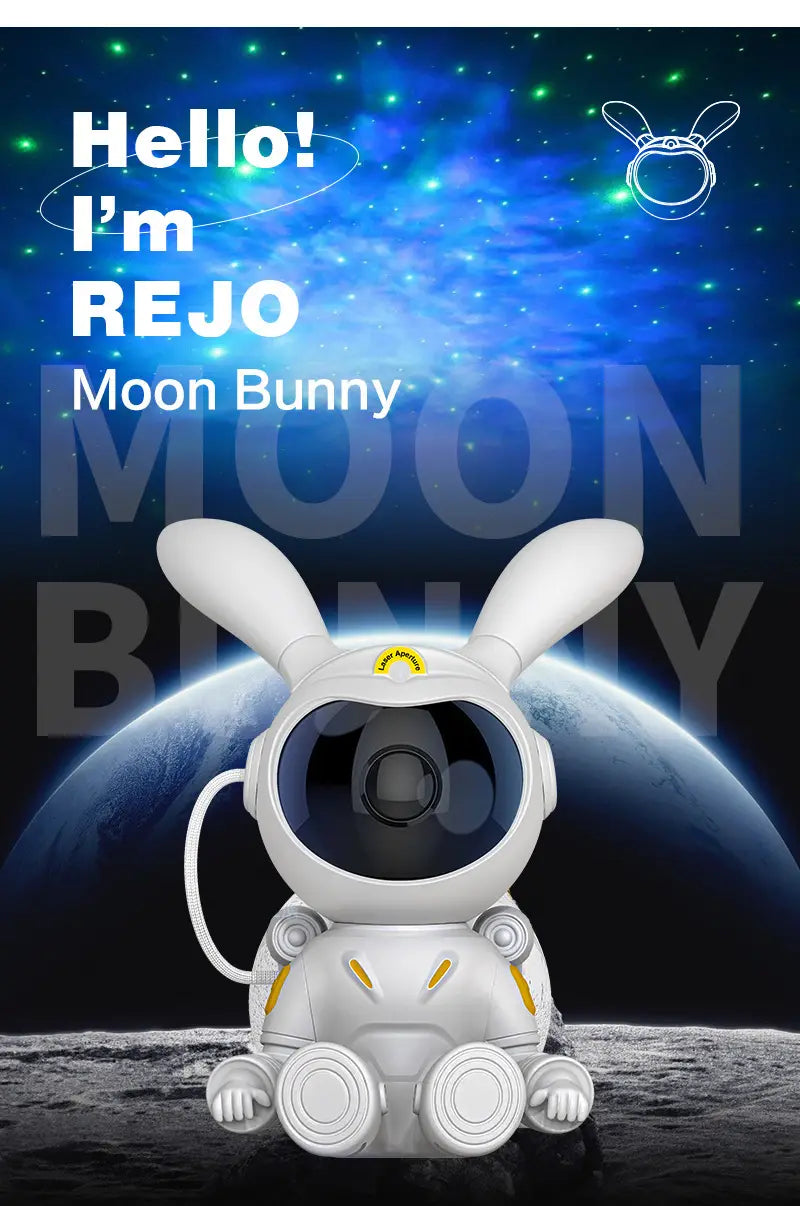 White Space Rabbit Figurine Modern Simplicity Up to 36V