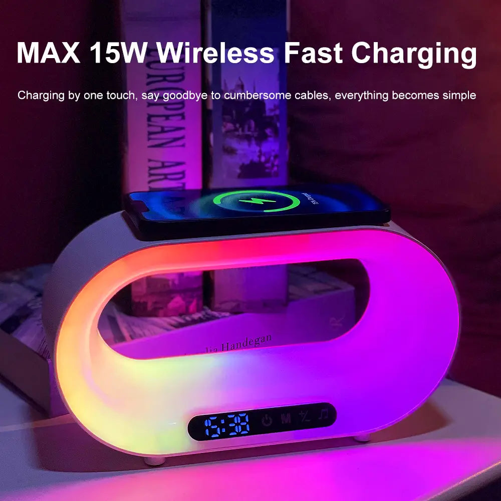Smart Sleep Alarm Clock with APP Controlled Dimmable Night Light