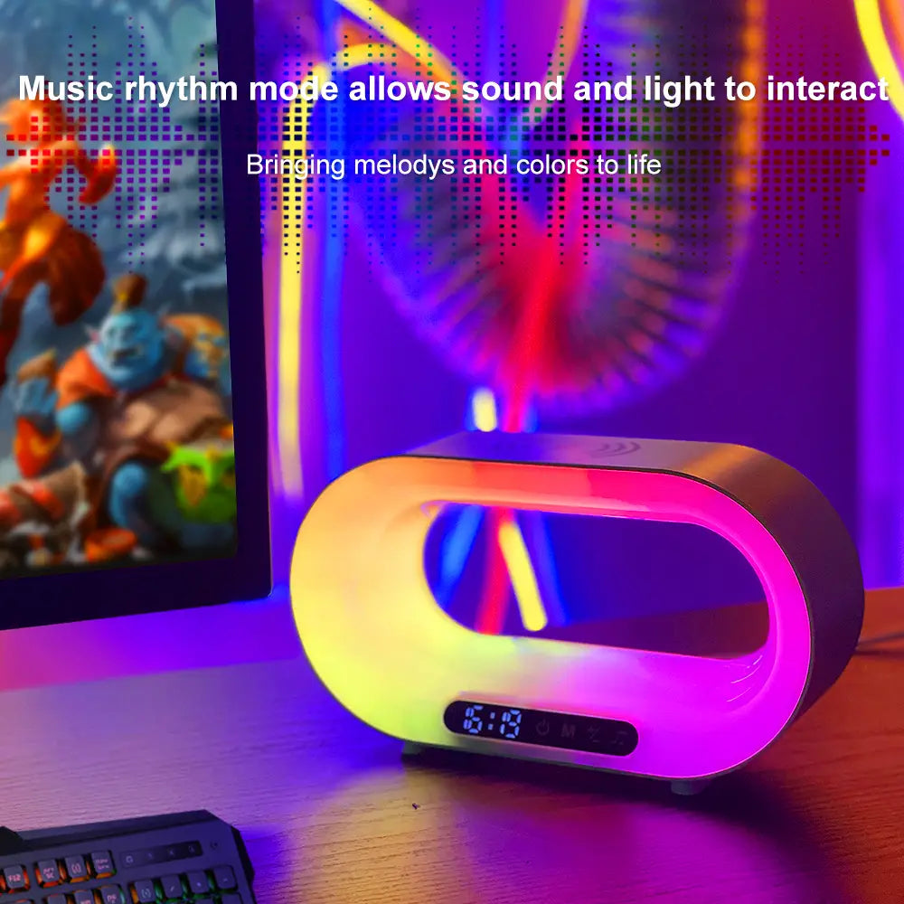 Smart Sleep Alarm Clock with APP Controlled Dimmable Night Light